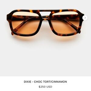 VEHLA Dixie Sunglasses Choc Tort/Cinnamon